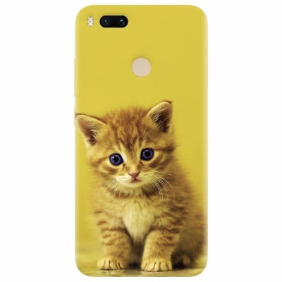 Husa silicon pentru Xiaomi Mi A1, Baby Kitten foto