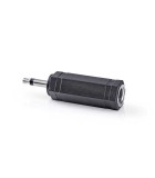 Adaptor JACK 3.5 mm mono tata la 6.35 mm mono mama Nedis 1buc