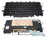 Tastatura Lenovo Thinkpad X1 Carbon 2016 Series iluminata layout UK fara rama enter mare