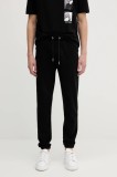Karl Lagerfeld pantaloni de trening culoarea negru, uni, 554910.705008
