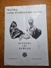 Program Teatru Bulandra 1967-68: Nepotul lui Rameau, Marin Moraru, G. Dinica. Revista carte veche