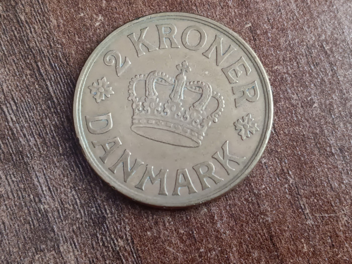 C50 - Moneda foarte veche - Danemarca - 2 coroane - kroner - 1925