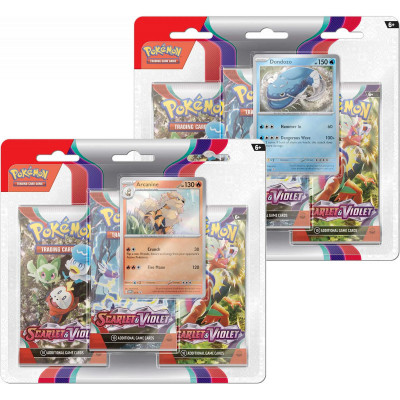 Pokemon TCG: SV01 - 3 Blister Booster foto