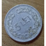 MNDRO10 moneda RPR Romania 5 lei 1950