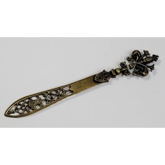 Coupe papier din bronz aurit, Secol Xx