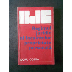 Doru Cosma - Regimul juridic al locuintelor proprietate personala