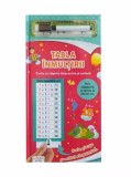 Tabla inmultirii. Carte cu clapete interactive si carioca, Litera