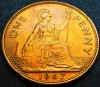 Moneda 1 (ONE) PENNY - ANGLIA / MAREA BRITANIA, anul 1967 *cod 2229 C = UNC, Europa