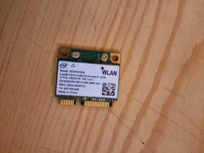 Placuta WiFi laptop Intel Centrino Advanced N 6200 foto