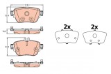 TRW GDB2155 set placute frana,frana disc