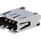 Conector USB A soclu THT 4 pini pentru PCB