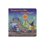 Construction Site Gets a Fright!: A Halloween Lift-The-Flap Book