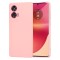 Husa silicon Motorola Edge 50 Fusion Techsuit SoftFlex, roz