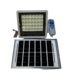 Proiector Solar 100W IP66 THO, Panou Solar, 2500 Lm, Lumina Rece 6500K, Cablu 3m, Baterie 6Ah