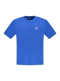 Cumpara ieftin Tricou barbati, cu mini logo brodat, Regular fit, Albastru deschis, M