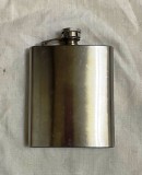 plosca alcool tip flask butelcuta recipient sticla sticluta buzunar din inox 7 oz otel inoxidabilvechi vintage