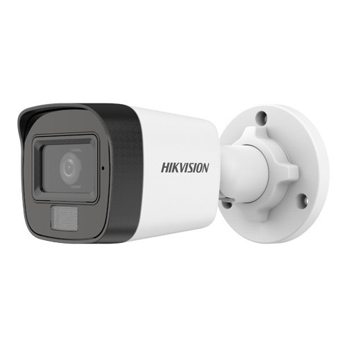 Dual Light - Camera analog 2MP, lentila 2.8mm, IR 30m, WL 20m, TVI/AHD/CVI/CVBS, Mic., IP67 - HIKVISION DS-2CE16D0T-LFS-2.8mm