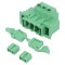 Conector regletă deconectabilă 7.62mm 3 piste