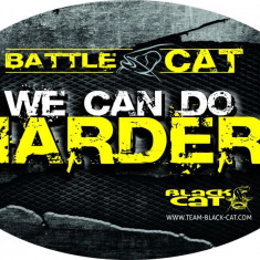 Black Cat Battle Cat Sticker