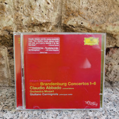 Cd Orchestra Mozart - Bach, Brandenburg Concertos - Johann Sebastian Bach, Claudio Abbado, Giuliano Ca,559245