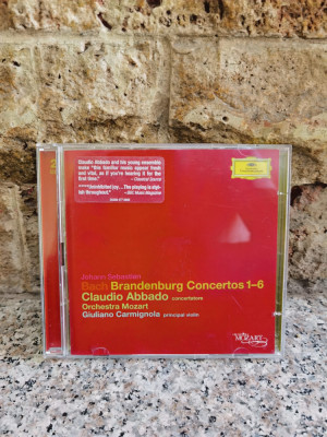 Cd Orchestra Mozart - Bach, Brandenburg Concertos - Johann Sebastian Bach, Claudio Abbado, Giuliano Ca,559245 foto