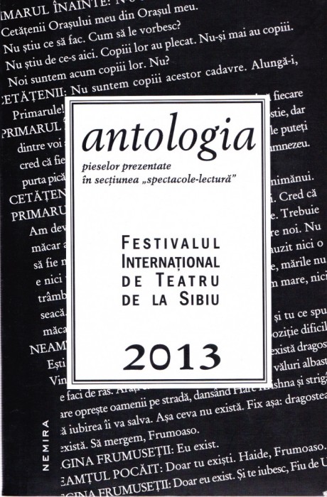 AMS - ANTOLOGIA PIESELOR PREZ. SECT. SPECTACOLE-LECTURA (AUT. PTR. C. STEICIUC)