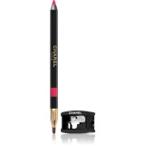 Cumpara ieftin Chanel Le Crayon L&egrave;vres Long Lip Pencil creion contur pentru buze pentru un efect de lunga durata culoare 182 Rose Framboise 1,2 g