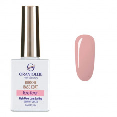 Rubber Base Coat Rose Cover 15 ml Oranjollie