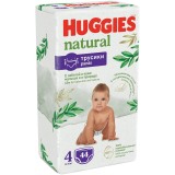 Scutece chilotel Huggies Natural Pants 4, 9-14 kg, 44 buc