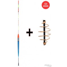 Haldorado - Set Pluta + Momitor Hard Silver Carp - 10g