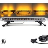 56 LED 76.2cm Lumina de Stroboscopica Lampa Girofar Avertizare Galben 12V 24V 56W 15 moduri intermitent