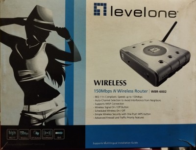 ROUTER WIRELESS LEVELONE WBR-6002 foto