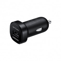 Incarcator Auto Samsung, Original Mini Fast Charger, Cablu USB-C, Negru foto