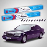 Cumpara ieftin Ștergătoare Mercedes-Benz Clasa S W140 1991-1998 | Set Față Flat &ndash; TeamCar&reg;