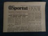 ZIARUL SPORTUL 29 IULIE 1982