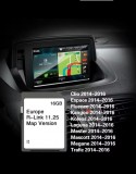 RENAULT SD Card hărți Navigație Renault GPS R-LINK Evolution Europa și Rom&acirc;nia 2024-2025 (modele 2014-2016)
