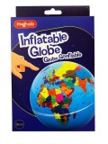 Glob pamantesc gonflabil , 30 cm, Magnoidz, jucarie educativa 2, 3 ani+
