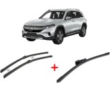 Cumpara ieftin Set 3 stergatoare MERCEDES-BENZ EQB (X243) 2021 - 2024, pentru parbriz si luneta, Bosch Aerotwin
