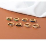 Cumpara ieftin Cercei Toarta din Argint 925 Placati cu rodiu alb , zSparkle Spike,