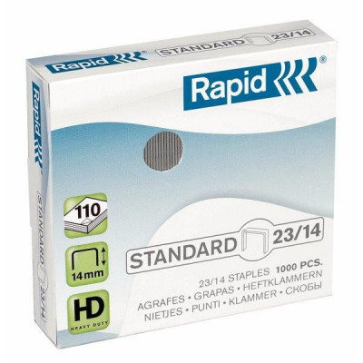 Capse Rapid Standard, 23/14, 80-110 Coli, 1000 Buc/cutie foto