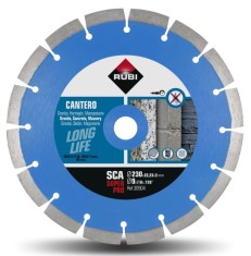 Disc diamantat pt. materiale de constructii 230mm, SCA 230 Super Pro - RUBI-30904