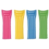 Saltea gonflabila Bestway pentru apa, cu perna, mix culori, 183x69 cm