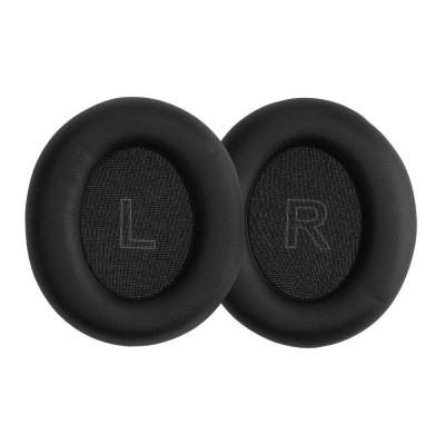Set 2 Perne de urechi pentru casti Anker Soundcore Life Q35/Q30, Kwmobile, Negru, Piele ecologica, 57542.01 foto