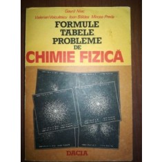 Formule, tabele, probleme de chimie fizica- Gavril Niac, Valerian Voiculescu