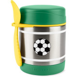 Skip Hop Spark Style Food Jar termos pentru m&acirc;ncare Football 3 y+ 325 ml