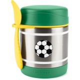 Skip Hop Spark Style Food Jar termos pentru m&acirc;ncare Football 3 y+ 325 ml