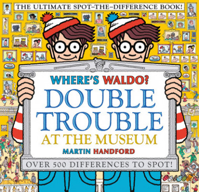 Where&amp;#039;s Waldo? Double Trouble at the Museum: The Ultimate Spot-The-Difference Book! foto