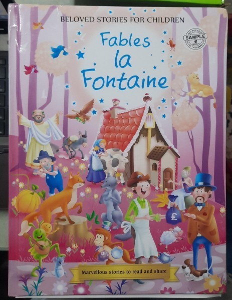 Fables - La Fontaine (Fabule - La Fontaine - carte in limba franceza)