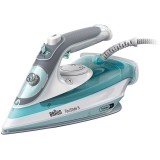 Fier de calcat Braun TexStyle 5 SI5017GR, 2700 W, abur variabil 50g/min, jet de abur 190g/min, rezervor 270 ml, tehnologie FreeGlide 3D, talpa Super C