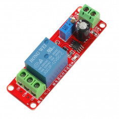 NE555 timer switch adjustable time delay relay DC 12V shield 0~10S (r.5240B) foto